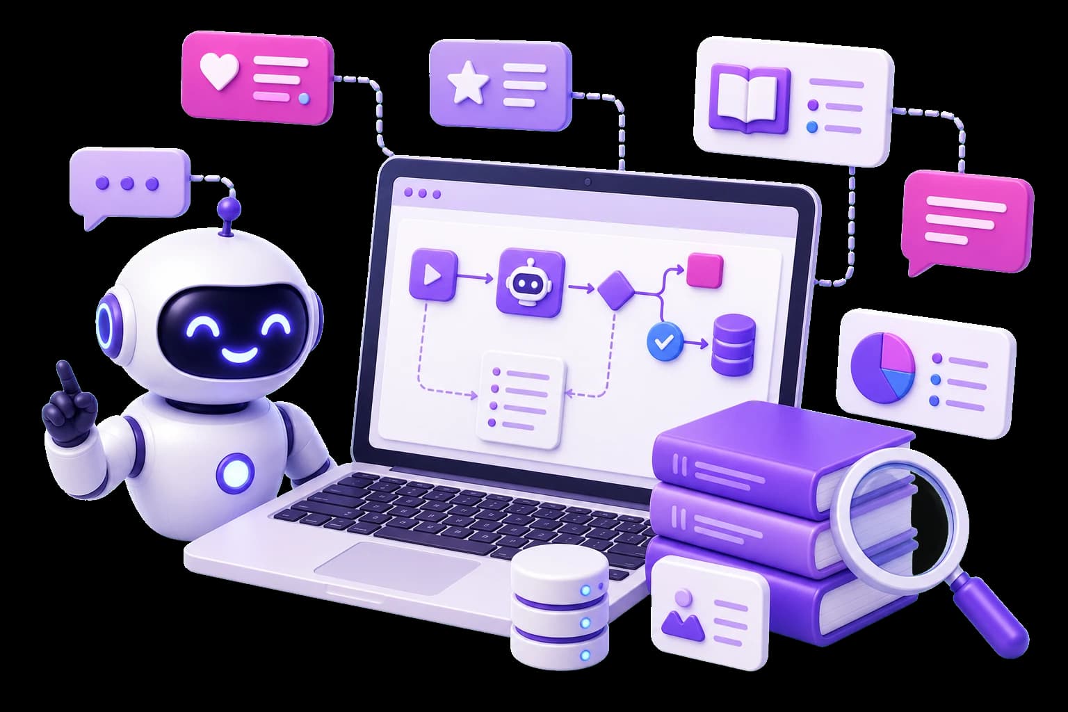 AI assistant, workflow laptop, and knowledge resources for the Manabgro resource library